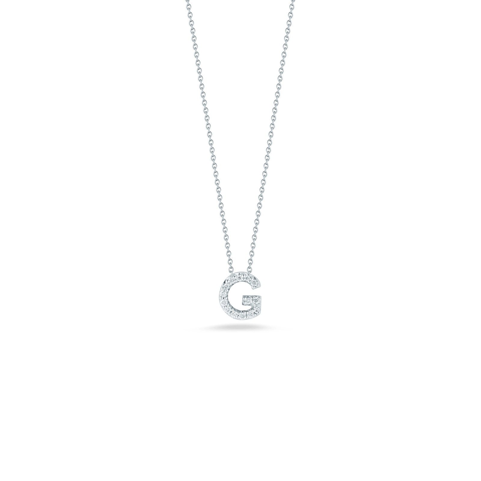 Love Letter G Pendant with Diamonds