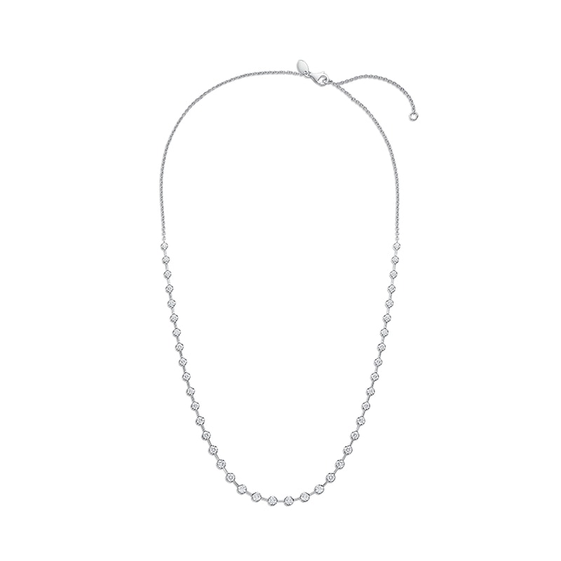 Serena Diamond Station Necklace