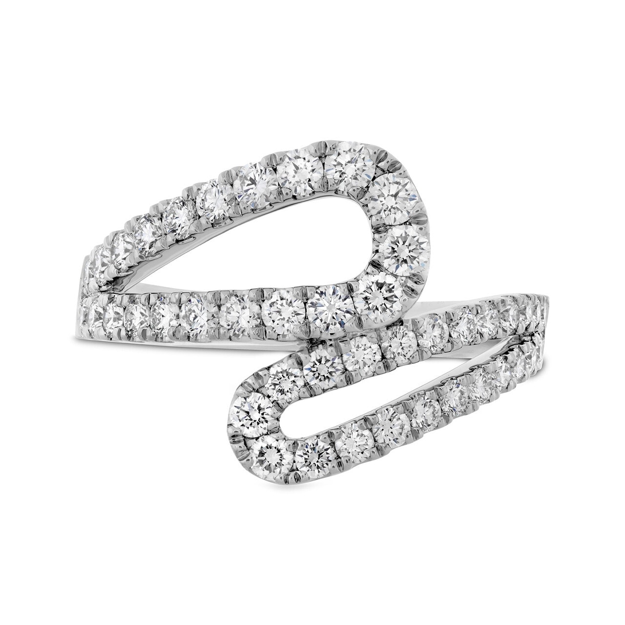 18k White Gold Diamond Fashion Band