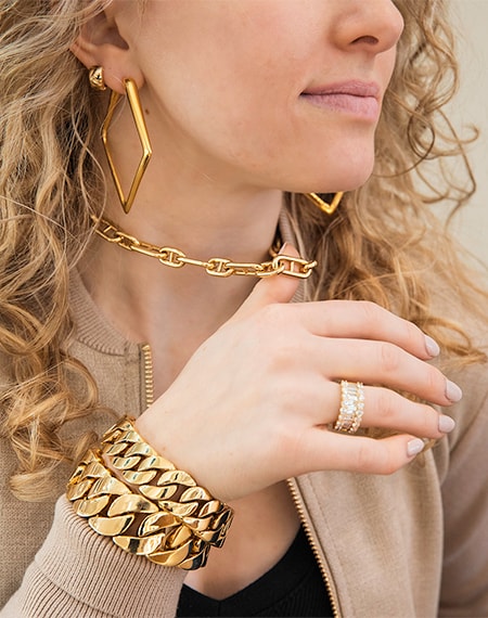 Gold jewelry